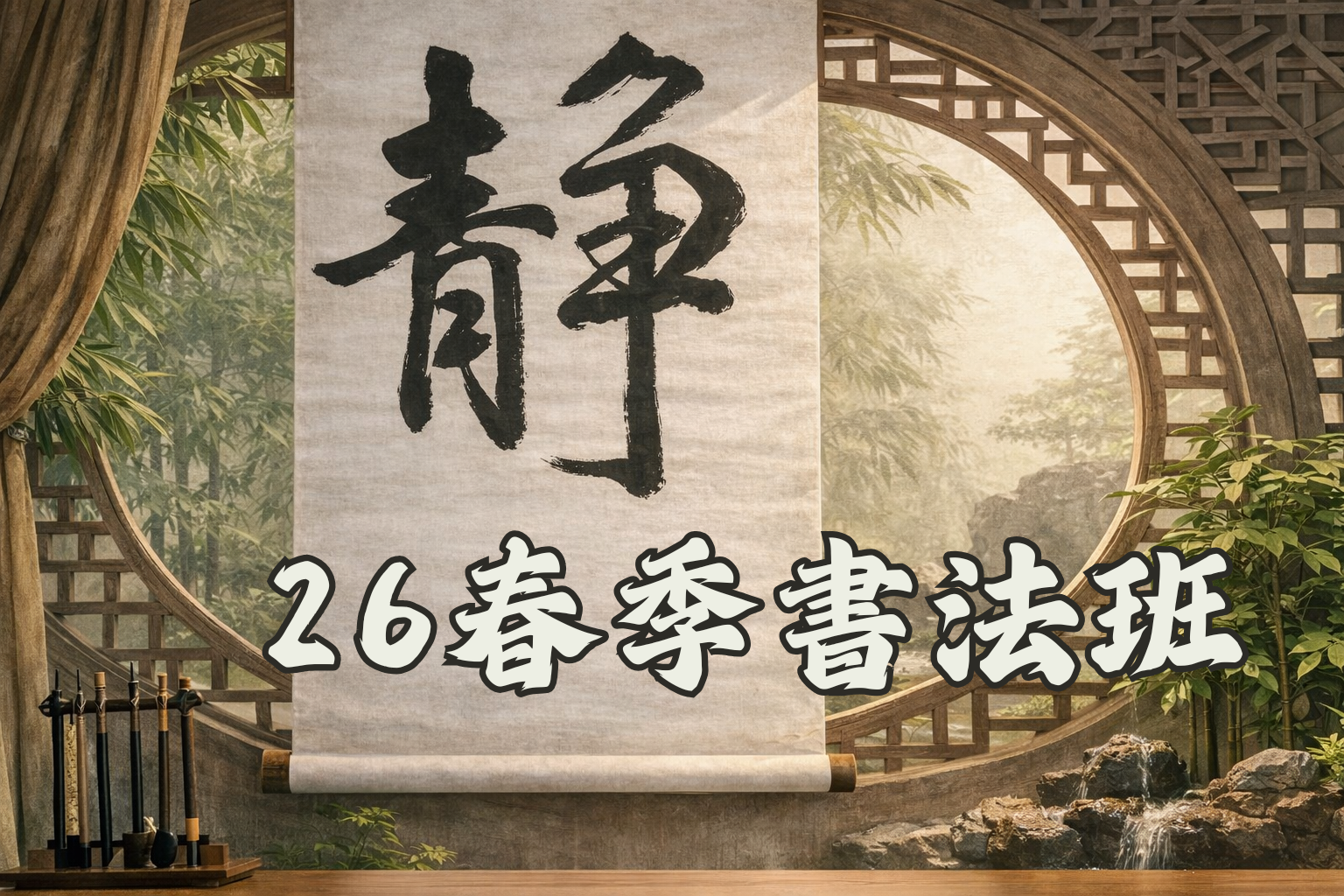 竹區-精采人生成長學坊【靜心書法】