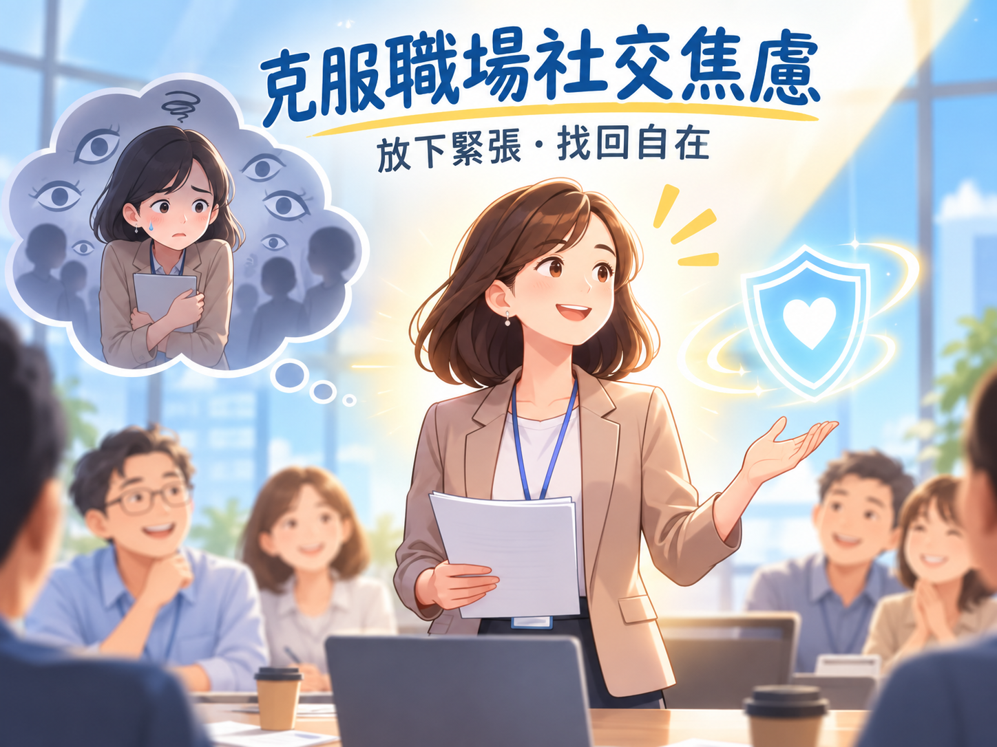 克服職場社交焦慮